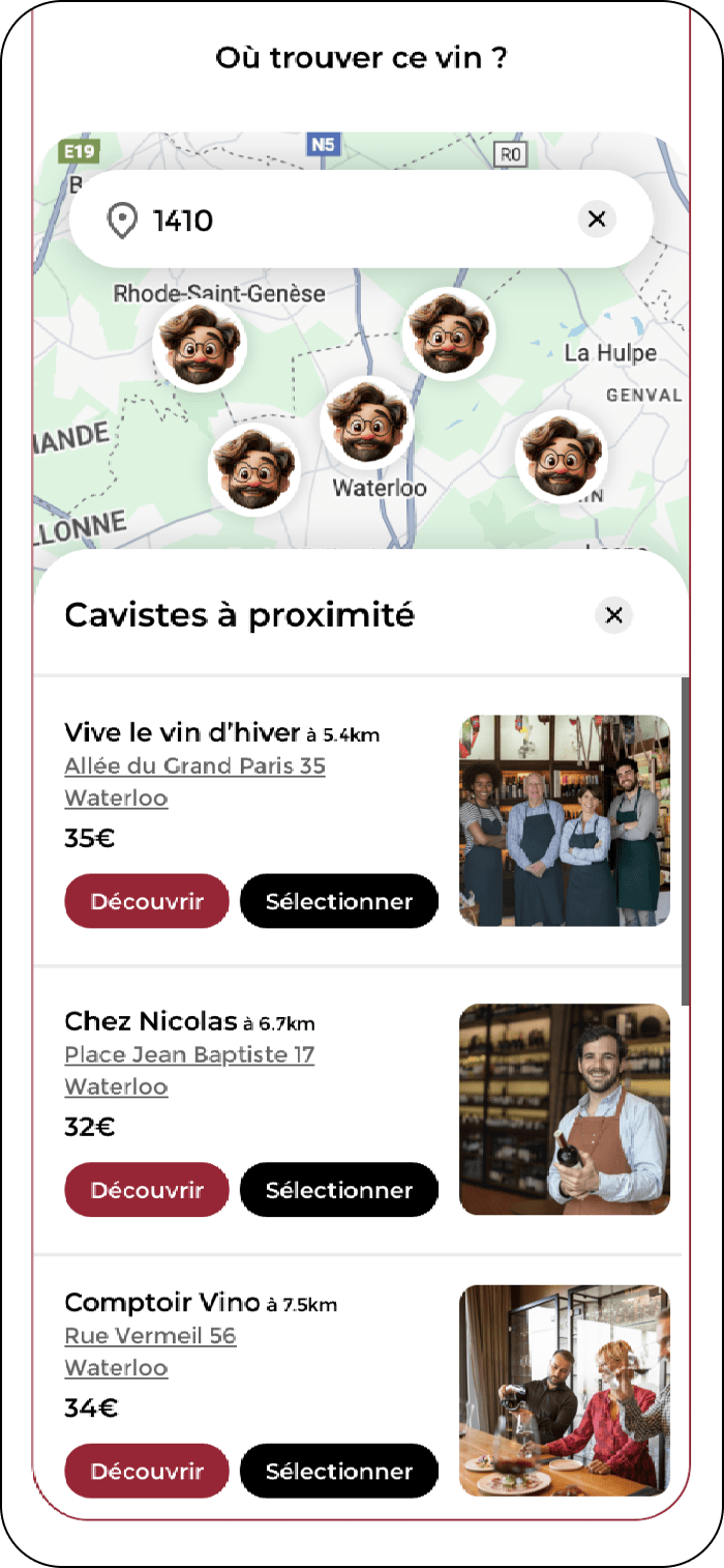 Cavistes cartes